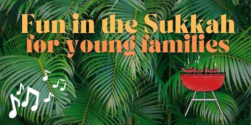 Fun in the Sukkah for young families