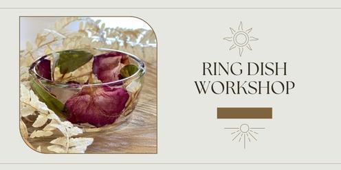 Resin Botanical Ring Dish Workshop