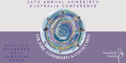 36th Annual Homebirth Australia Conference