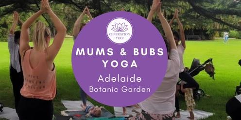 Adelaide Botanic Gardens T2 Mums and Bubs Yoga Playgroup