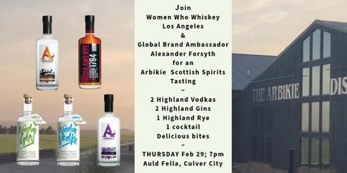 Arbikie Scottish Spirits Tasting with Alex Forsyth: Global Brand Ambassador
