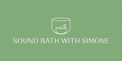 Sound Bath With Simone