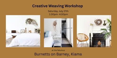 Creative Weaving Workshop - Kiama 