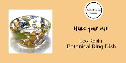 Eco Resin Botanical Ring Dish Workshop