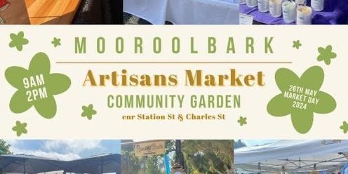 26th May  Artisans Market at the Community Garden |Mooroolbark