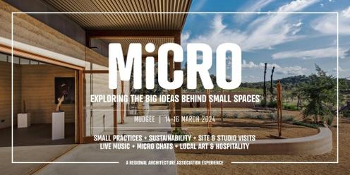 MiCRO - exploring the big ideas behind small spaces