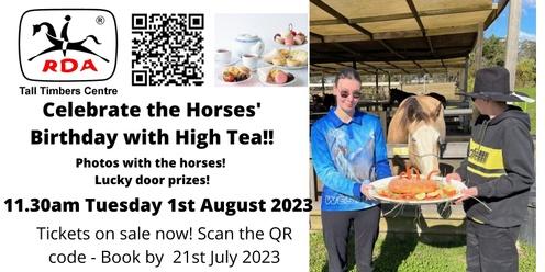 2023 Horses' Birthday High Tea with the Ponies! 