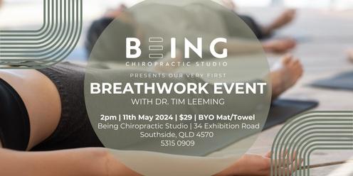 Being Chiropractic Studio's Breathwork Event