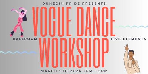 Vogue Dance Workshop Dunedin 2024