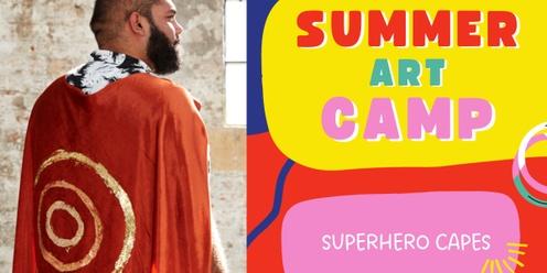 Summer Art Camp: Superhero Capes. Teens