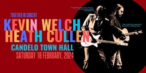 Kevin Welch and Heath Cullen Together in Concert
