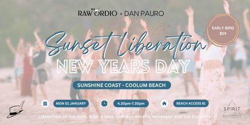 Sunset Liberation SUNSHINE COAST | Dan Pauro & DJ Raw Ordio | New Years Day 2024