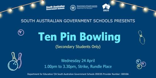 April 2024 School Holiday Program - Secondary Students - Ten-pin Bowling