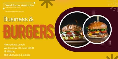 Business & Burgers - Networking Lunch Lismore