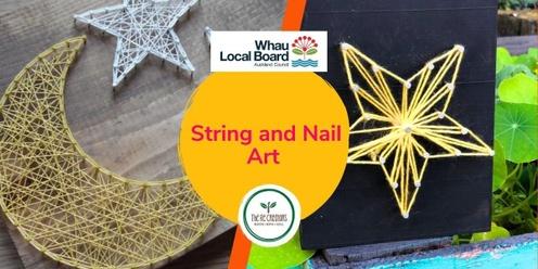String and Nail Art, Blockhouse Bay Library, Sun 17 Mar, 1.30pm- 3.30pm