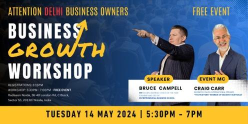 Free Business Growth Workshop - Delhi (local time)