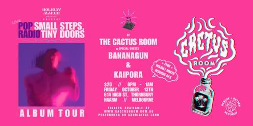 Pop Radio 'Small Steps, Tiny Doors' Album Launch Tour w/ Bananagun & Kaipora