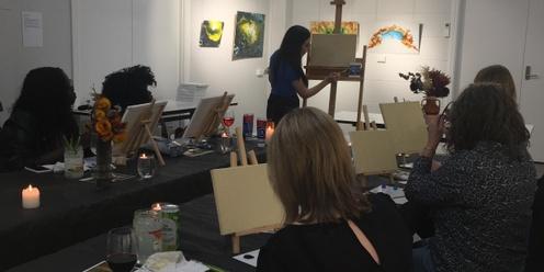 Learn from the Masters Paint & Sip | Outpour Studio, Berwick