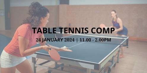 Table Tennis Comp!