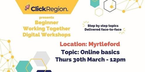 Myrtleford Workshop, Online basics - Working Together Program