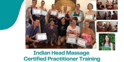 Indian Head Massage Sunshine Coast Certified Practitioner Training $200