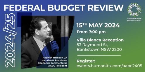 AABC's Federal Budget Review 2024-25