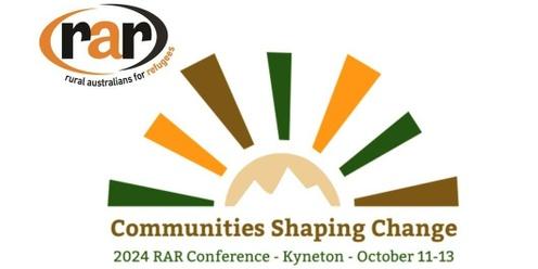 2024 RAR National Conference: Communities Shaping Change