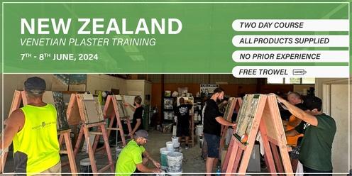 New Zealand Venetian Plaster Training (7th June - 8th June 2024)