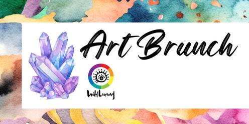 Art Brunch - Watercolour crystals 