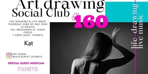 Art Drawing Live Music Social Club #160