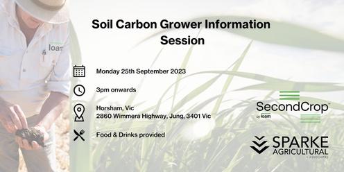 Loam Bio Soil Carbon Grower Information Session in Horsham