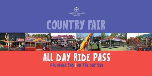 Country Fair Unlimited Rides Pass