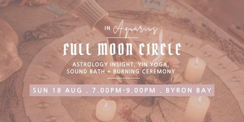 Full Moon Women's Circle in Aquarius