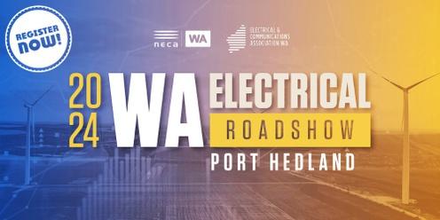 2024 WA Electrical Roadshow - Port Hedland