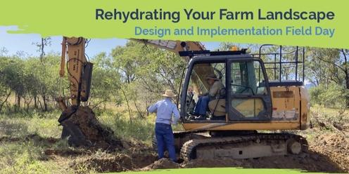 Rehydrating Your Farm Landscape – Design and Implementation Field Day. Winton, NSW