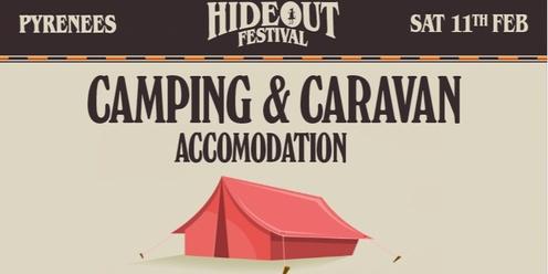 Pyrenees Hideout Festival - Overnight Camping