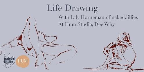 Life Drawing with Lily Horneman - 2hr Class