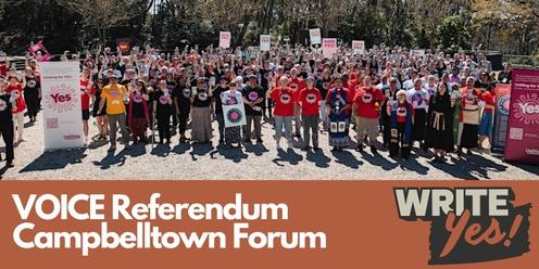 Voice Referendum Forum: Campbelltown 