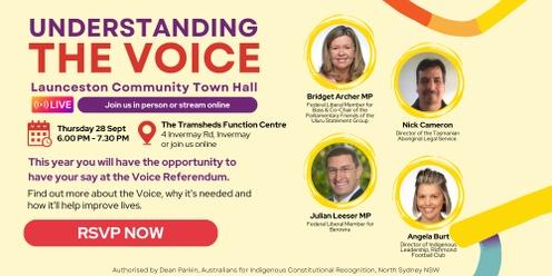 Understanding the Voice: Launceston Town Hall