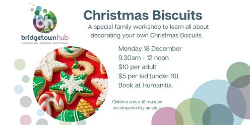 Christmas Biscuits - FAMILY WORKHOP