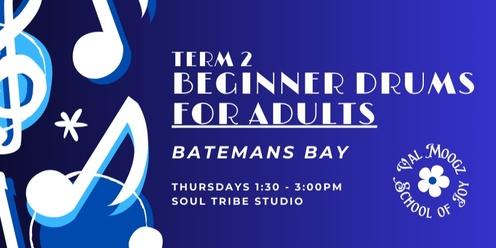 Term 2 - Beginner Drums for Adults - Batemans Bay