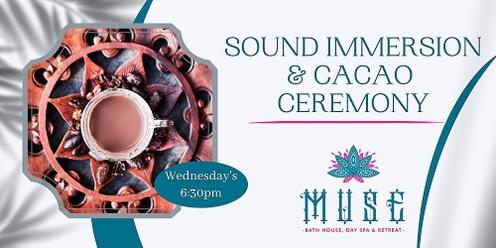Sound Immersion & Cacao Ceremony 