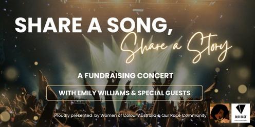 Celebrate Women of Colour: "Share a Song, Share a Story" Fundraising Concert