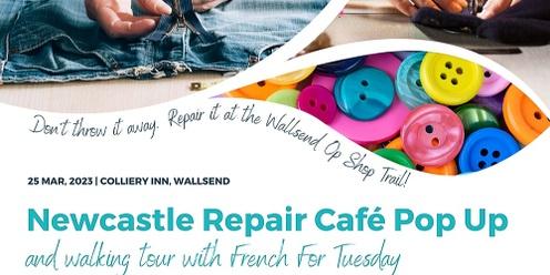 Newcastle Repair Cafe Pop Up and Walking Tour on the Wallsend Op Shop Trail