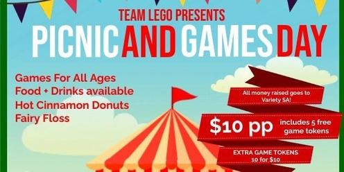 Variety BASH SA Team LEGO Picnic & Games Day