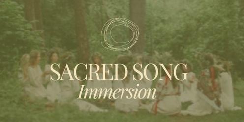 Sacred Song Immersion