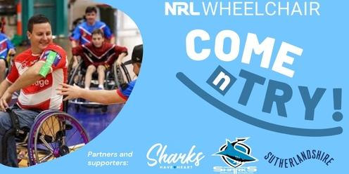 Come N Try Wheelchair Rugby League – Sutherland Shire