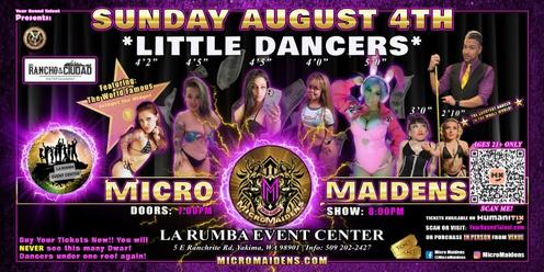 Yakima, WA - Micro Maidens: The Show "Must Be This Tall to Ride!"