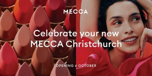 Celebrate the new MECCA Christchurch - Opening October 6