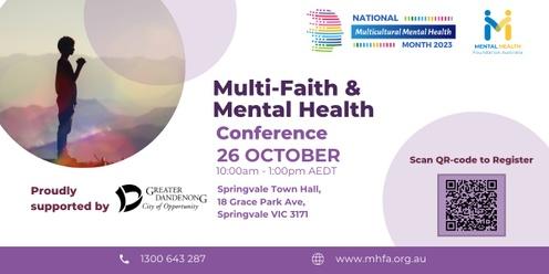 Multi-Faith Mental Health Conference